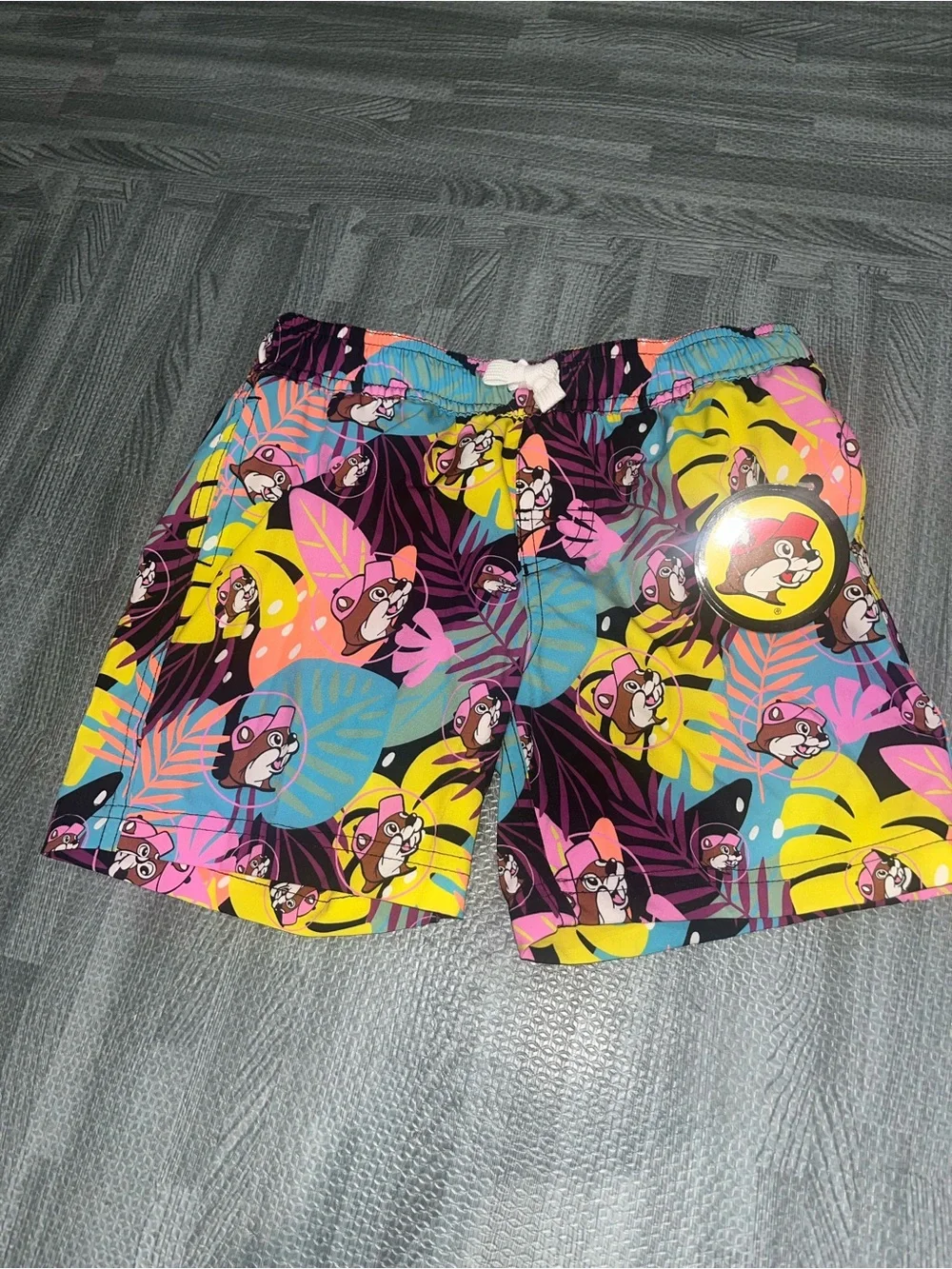 BUCEES kids swim trunks